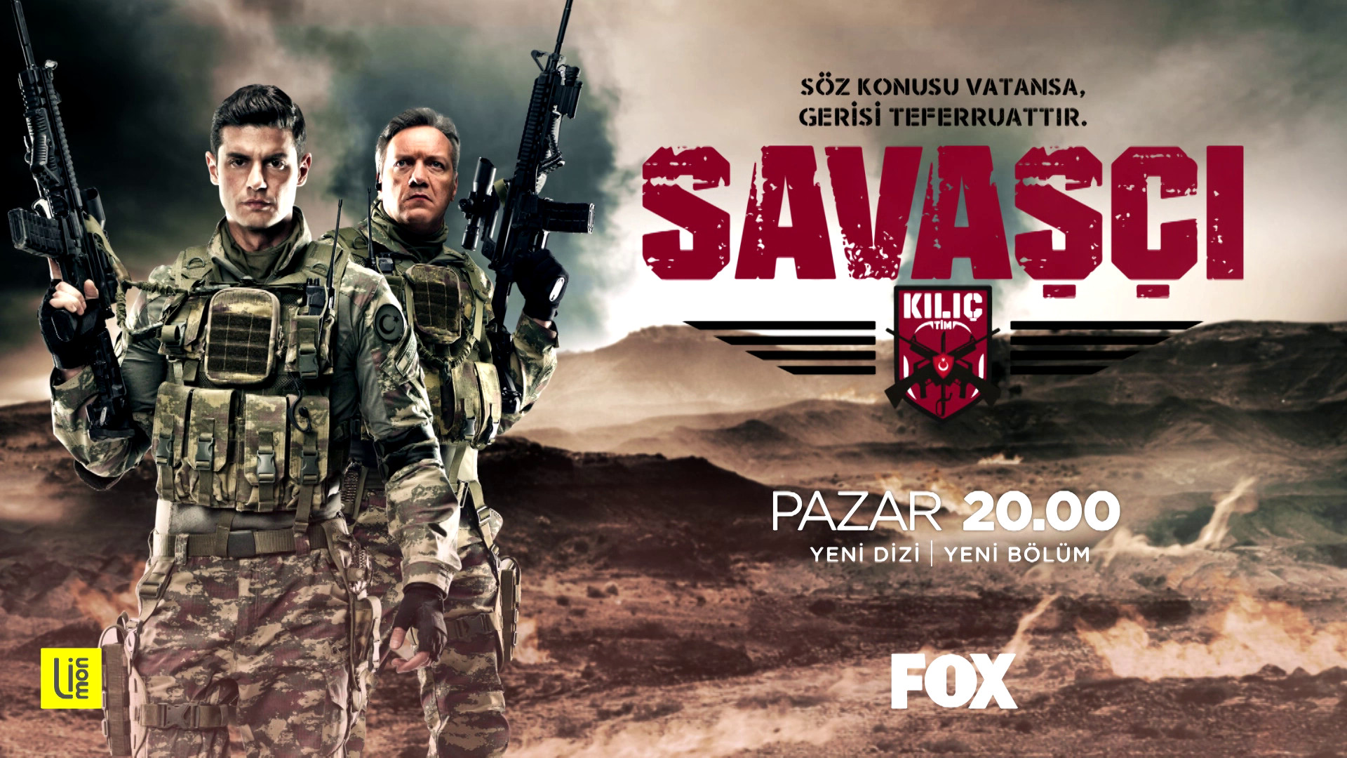 There seems to be a bit of a misunderstanding. "Savasci" (The Warrior) isn't a movie, it's actually a Turkish TV series that will be shown on FOX TV. It's being produced by Limon Film and Hayri Aslan. Here We Present Turkish Drama The Warrior Cast, Story, and Release Date.